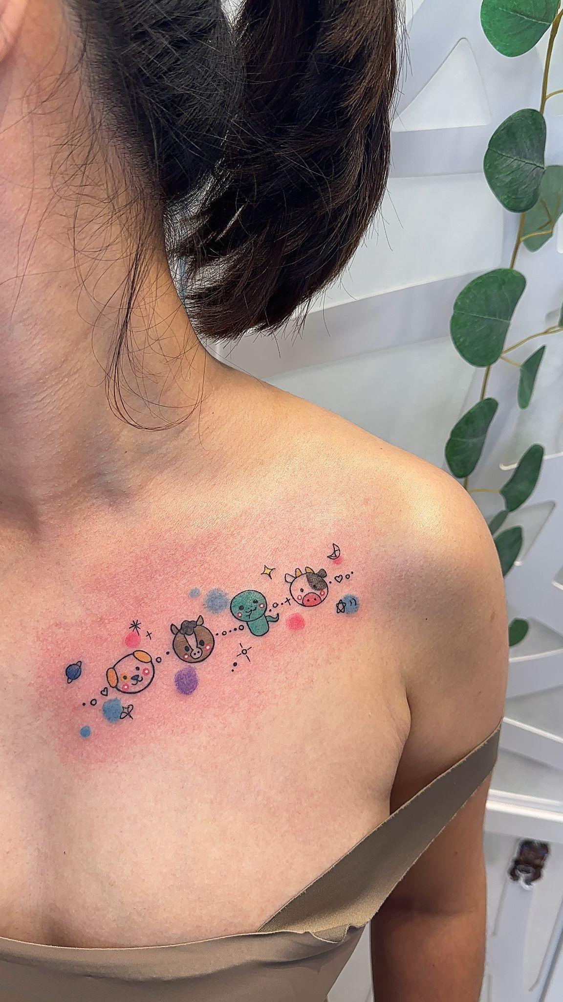 JS Tattoo豐原女生刺青工作室推薦-馬刺青專業店