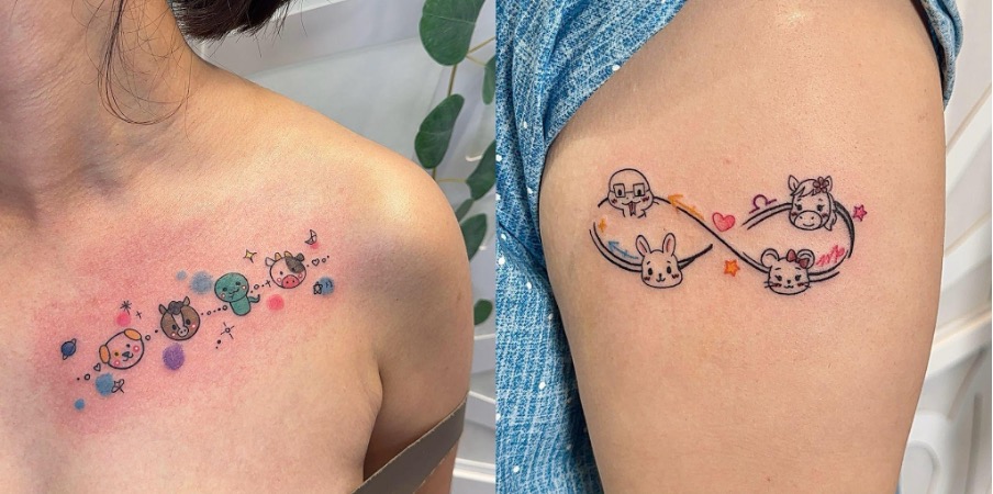 馬刺青作品示意圖-JS Tattoo女生刺青工作室